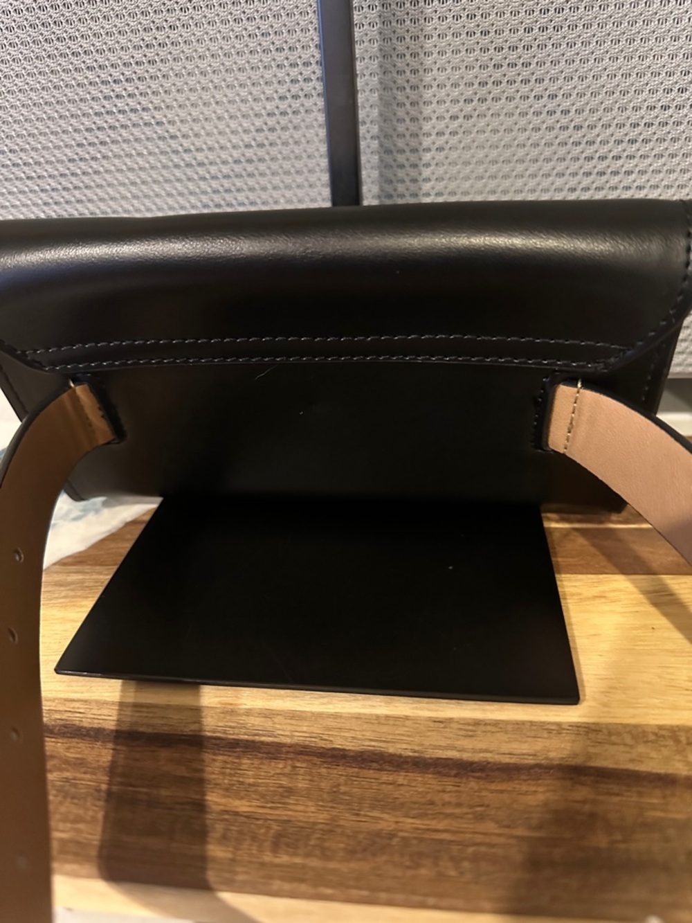 kate spade Black Belt Bag Bow-Accent Crossbody Bag - Picture 2 of 5